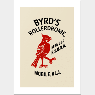 BYRDS ROLLERDROME Posters and Art